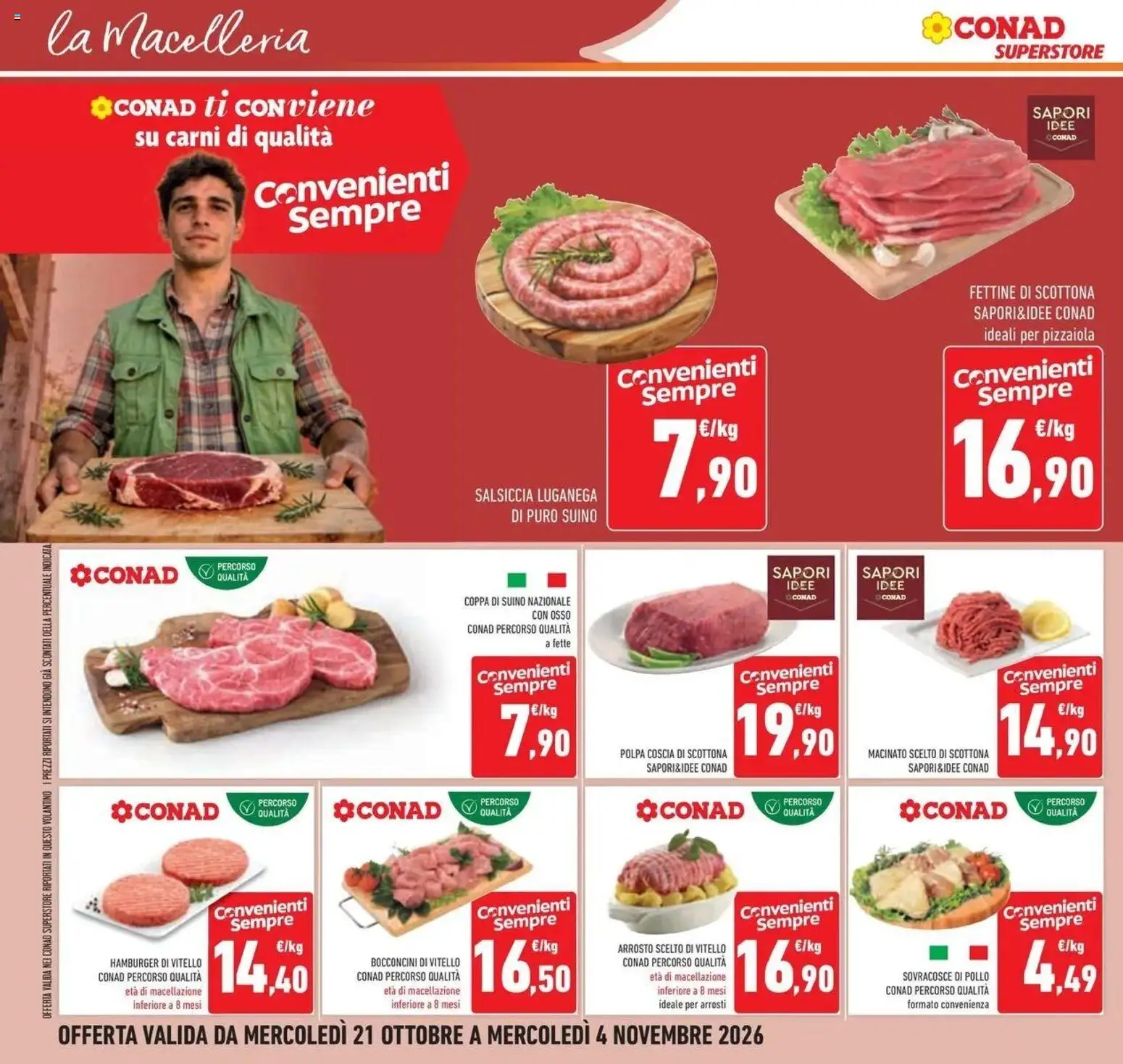 Anteprima volantino Conad dal 21/10/2026 prossima settimana | Pagina: 18