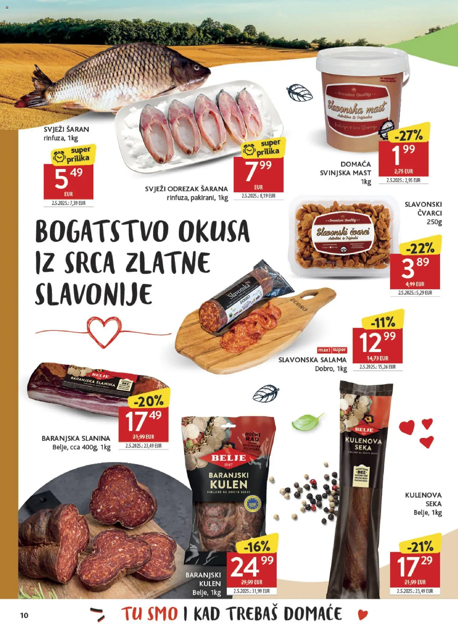 Konzum HR akciós ujság - amely érvényes a következő dátumtól: 18.05.2026 | Oldal: 10