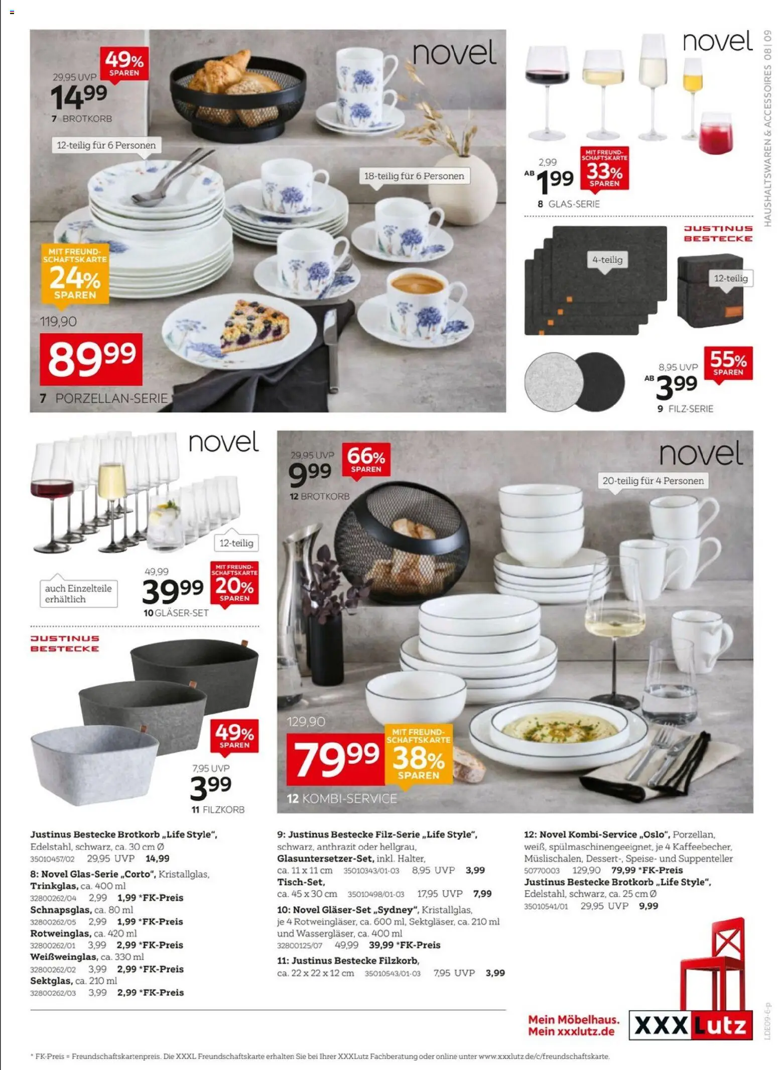 XXXLutz Bis zu 73% auf Wohnaccessoires – gültig ab 05.09.2026 | Seite: 9