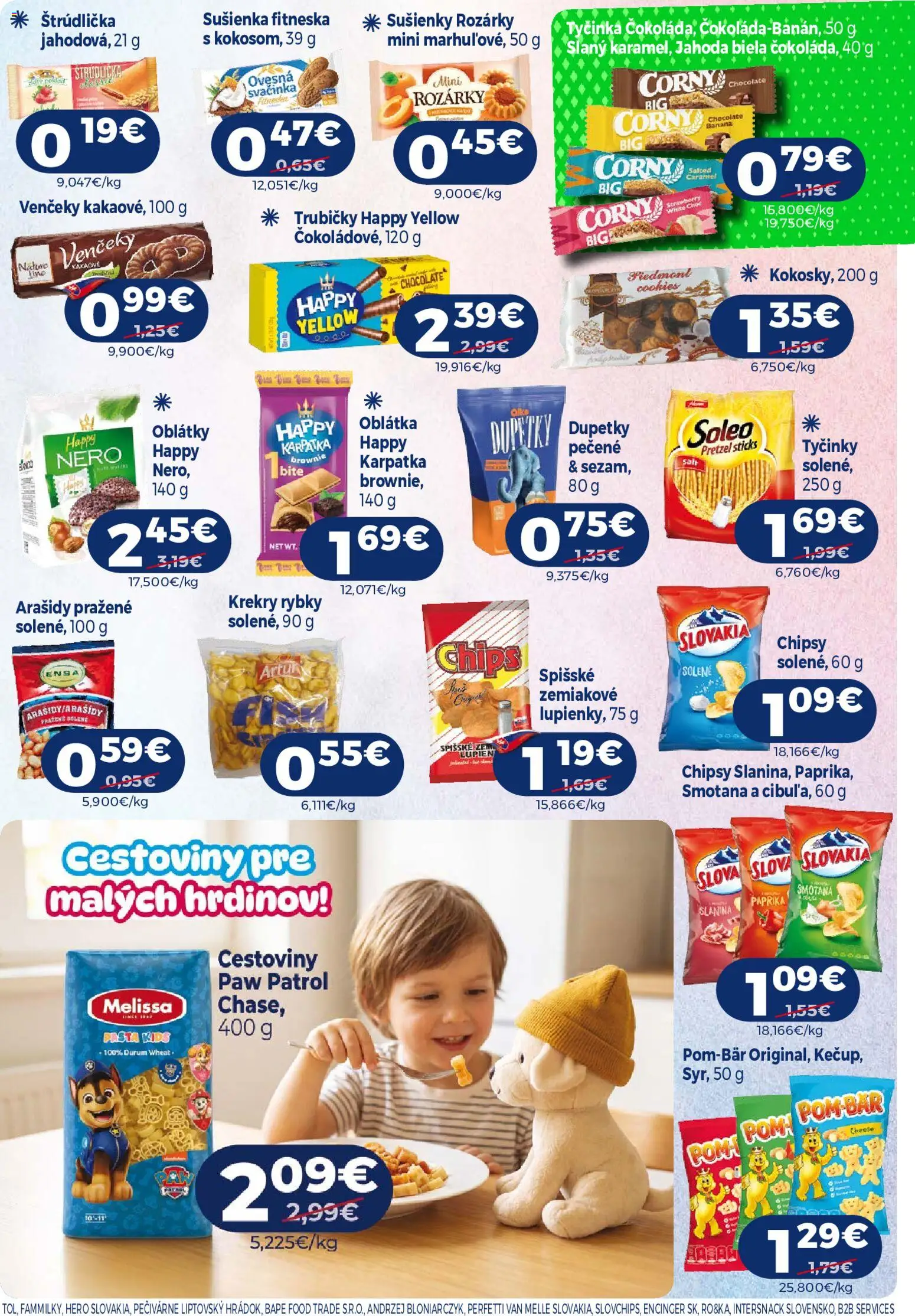 Nové Milk Agro akcie – leták je platný od 19.08.2026 | Strana: 11 | Produkty: Cestoviny, Smotana, Oblátky, Trubičky