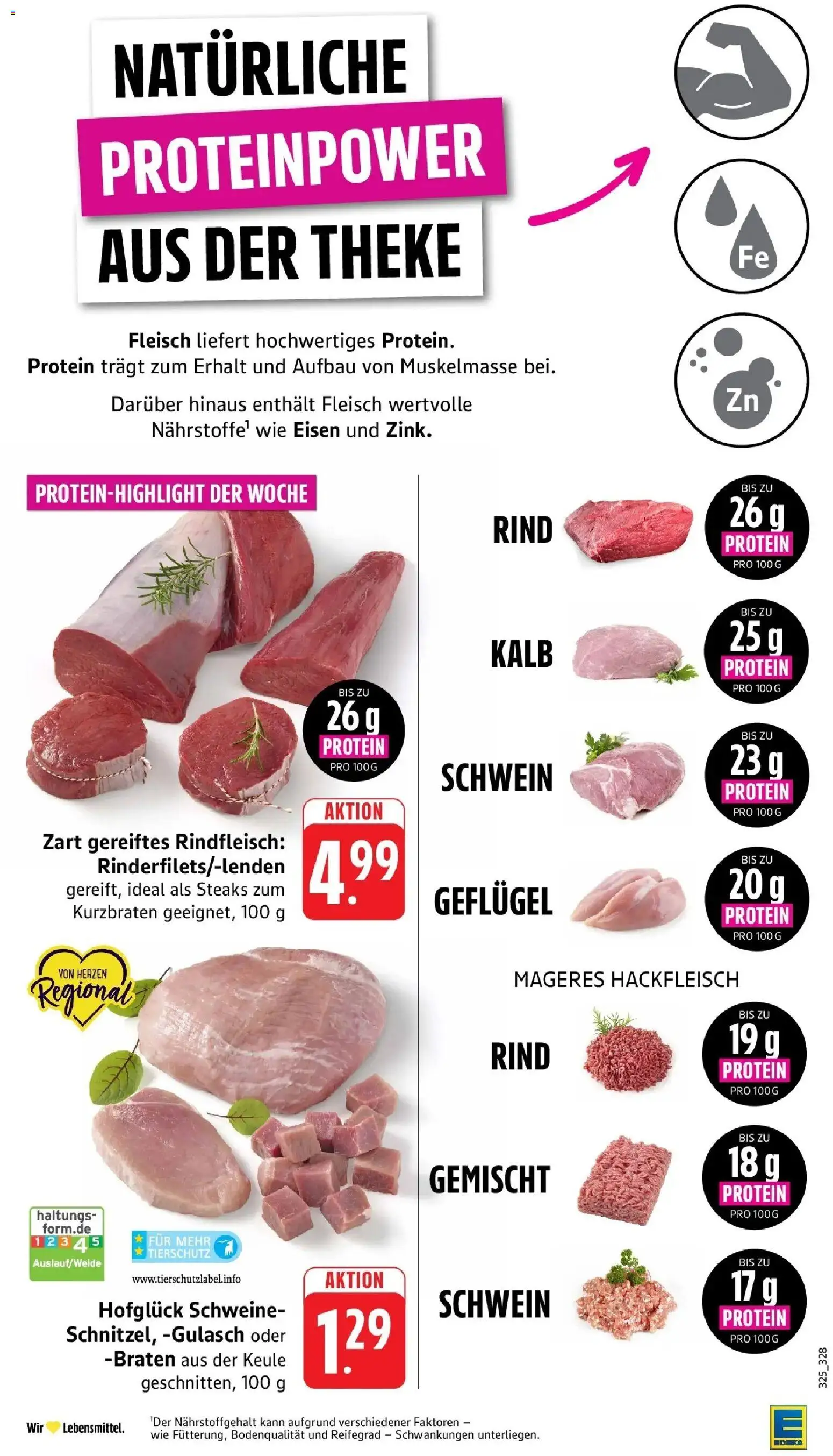 Edeka Prospekt Walldorf – gültig ab 27.07.2026 | Seite: 3 | Produkte: Theke, Gulasch, Rindfleisch, Hackfleisch