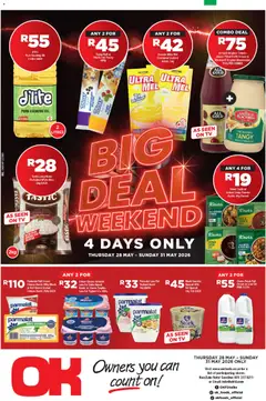 OK Foods specials catalogue – valid from 28.05.2026