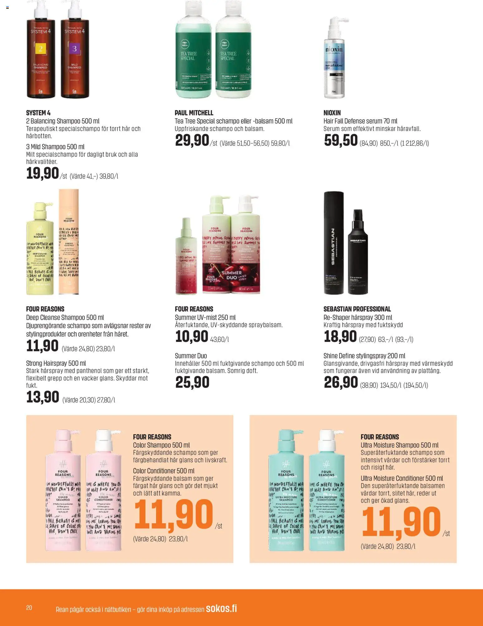 Sokos tarjoukset - Emotion – voimassa 10.06.2026 alkaen | Sivu: 20 | Tuotteet: Shampoo