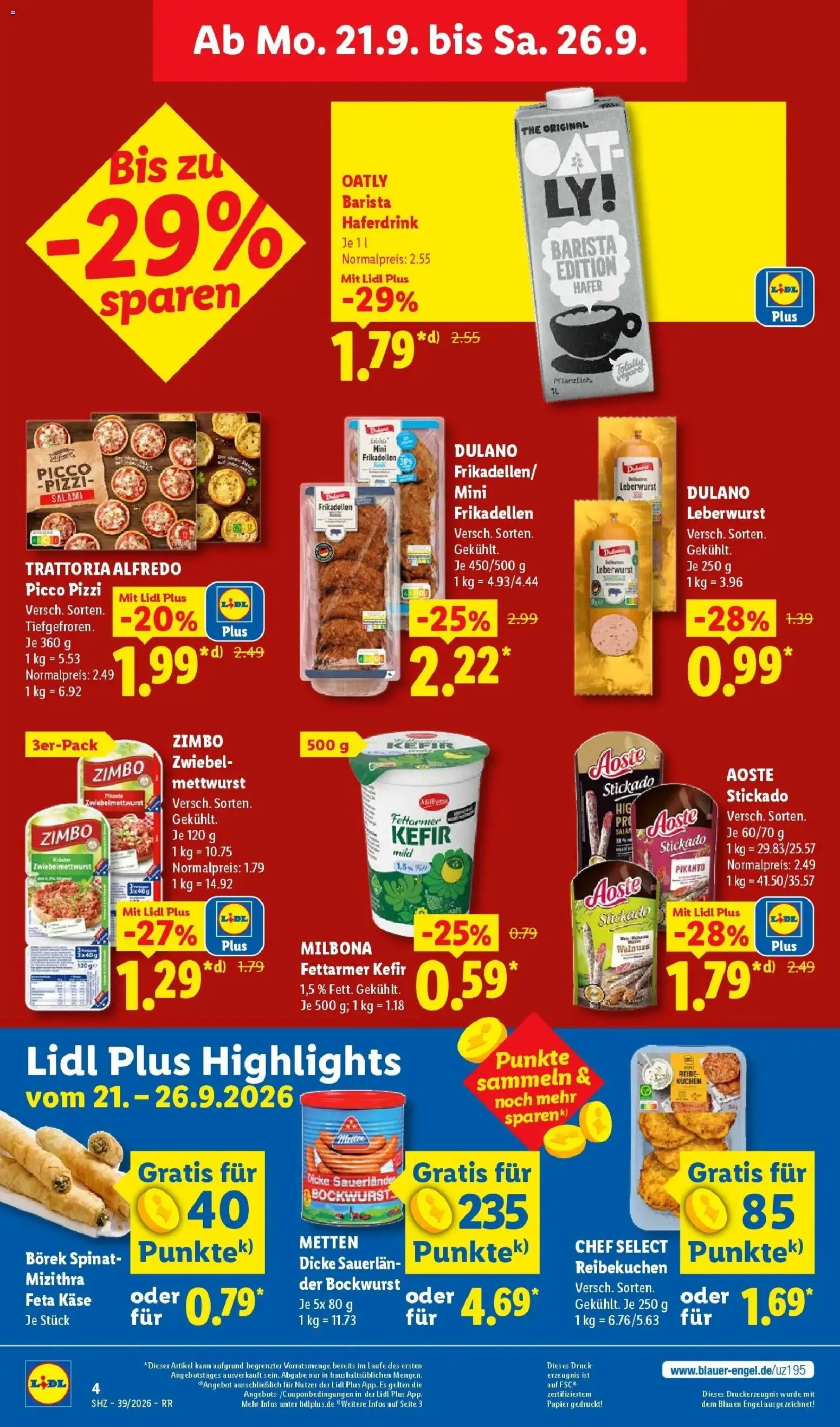 Lidl Prospekt Zülpich (ab 21.09.2026) zum Blättern » Angebote | Seite: 4