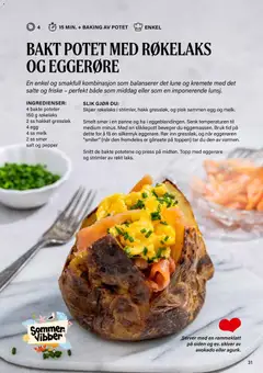 Forhåndsvisning av Nærbutikken Sommerens oppskriftshefte gyldig fra 30/06/2026 | Side: 31