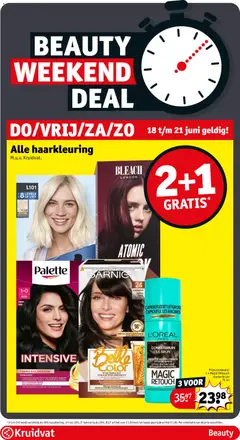 Kruidvat folder week 25 - Voorbeeld van een folder van Kruidvat, geldig van 16.06.2026 | Pagina: 13 | Producten: La, Conditioner, Masker, Kan