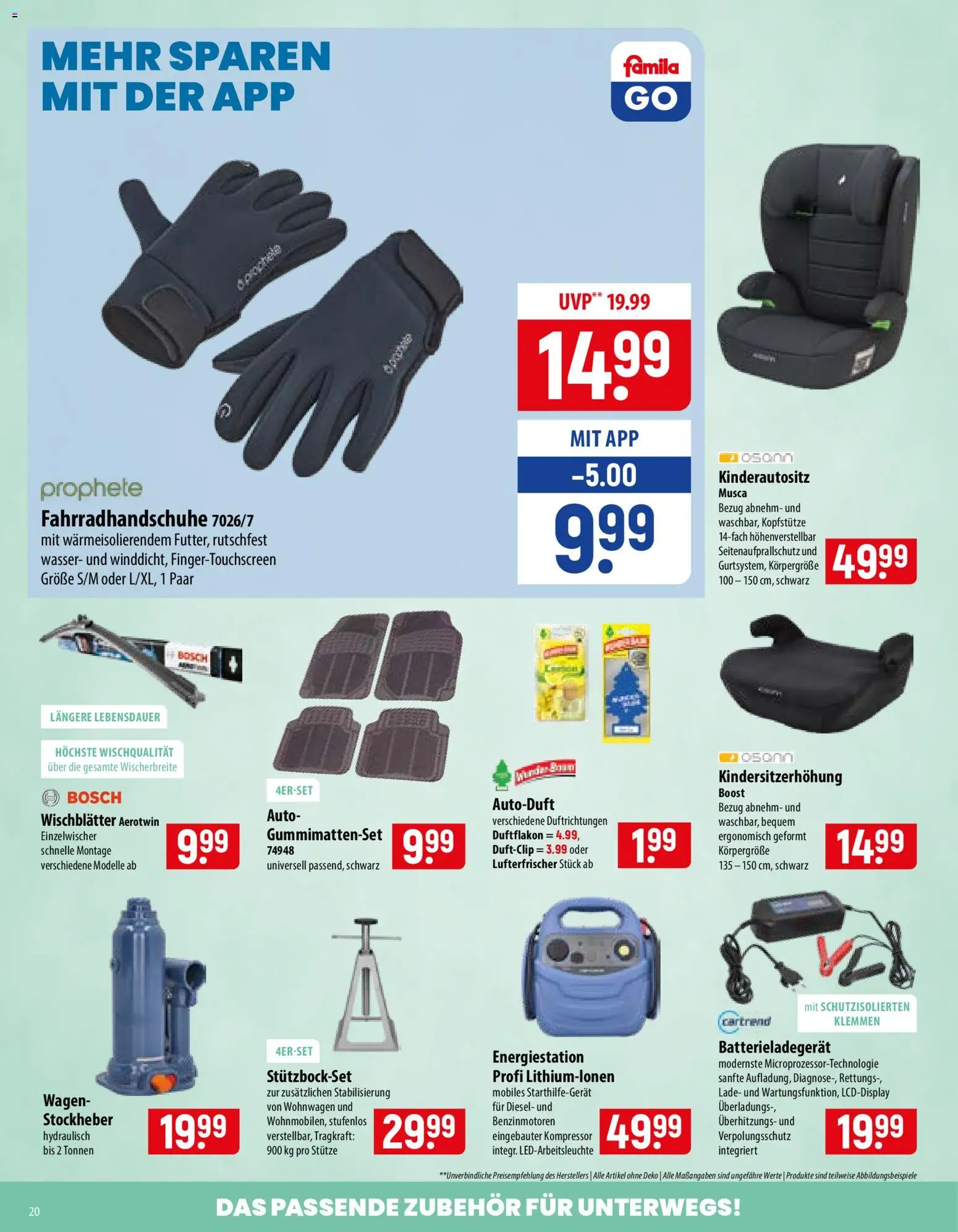 Famila Prospekt – gültig ab 21.09.2026 | Seite: 20 | Produkte: Bosch, Wasser