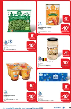 Carrefour Hypermarkt Promoties van de week - Voorbeeld van een folder van Carrefour, geldig van 30/09/2026 | Pagina: 43