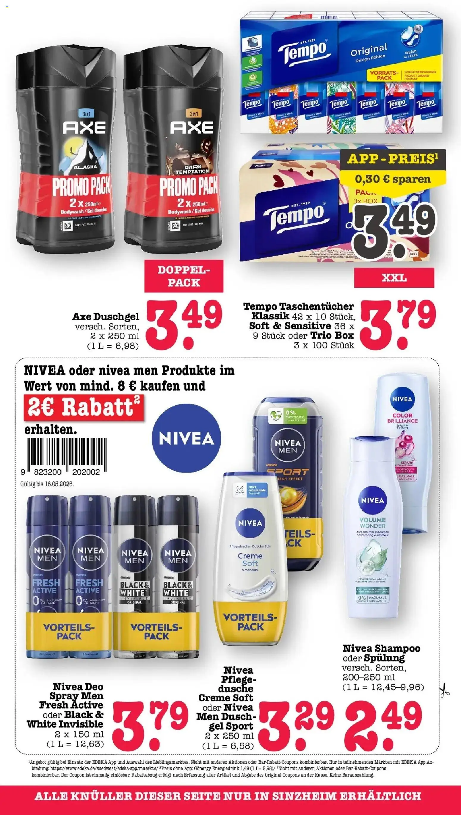Edeka prospekt Bühlertal	 – gültig ab 10.05.2026 | Seite: 80 | Produkte: Box, Dusche, Duschgel, Shower Gel