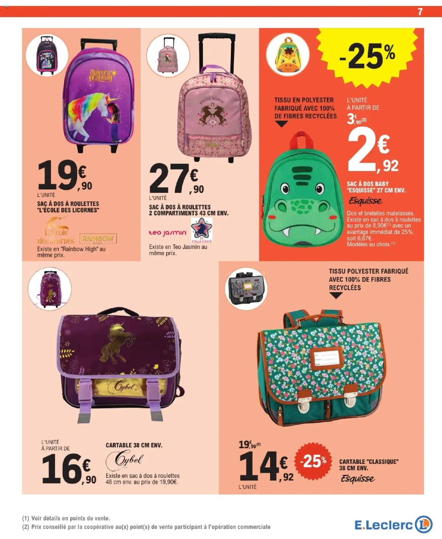 {H1} | Page: 7 | Produits: Sac, Cartable, Sac à dos