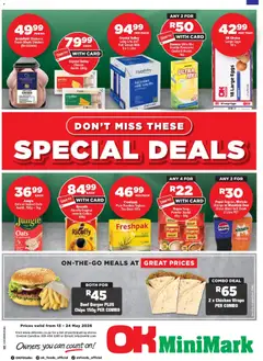 OK Foods specials catalogue – valid from 13.05.2026