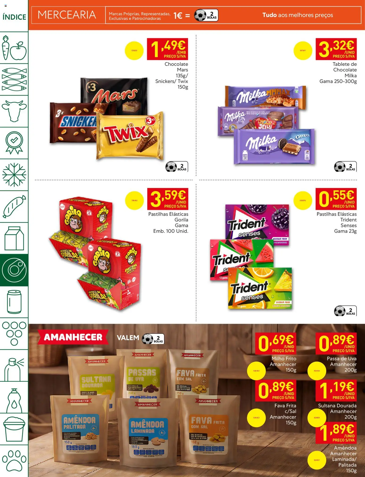 Recheio folheto Madeira │ válido de 05.05.2026 | Página: 28 | Produtos: Dourada, Sal, Chocolate, Milho