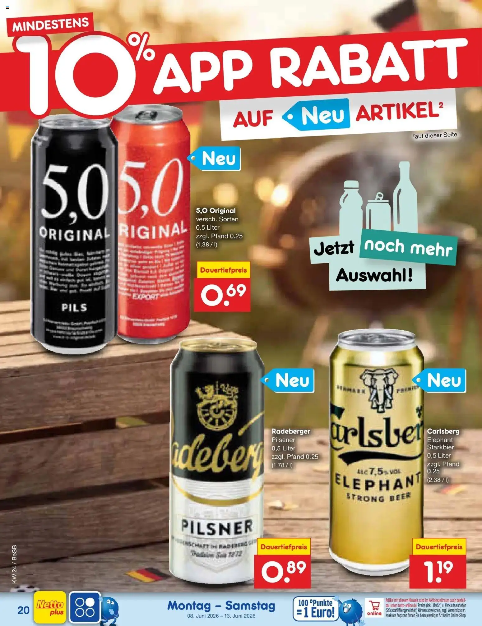 Netto Marken-Discount Prospekt Kremmen – gültig ab 08.06.2026 | Seite: 32 | Produkte: Carlsberg, Pils