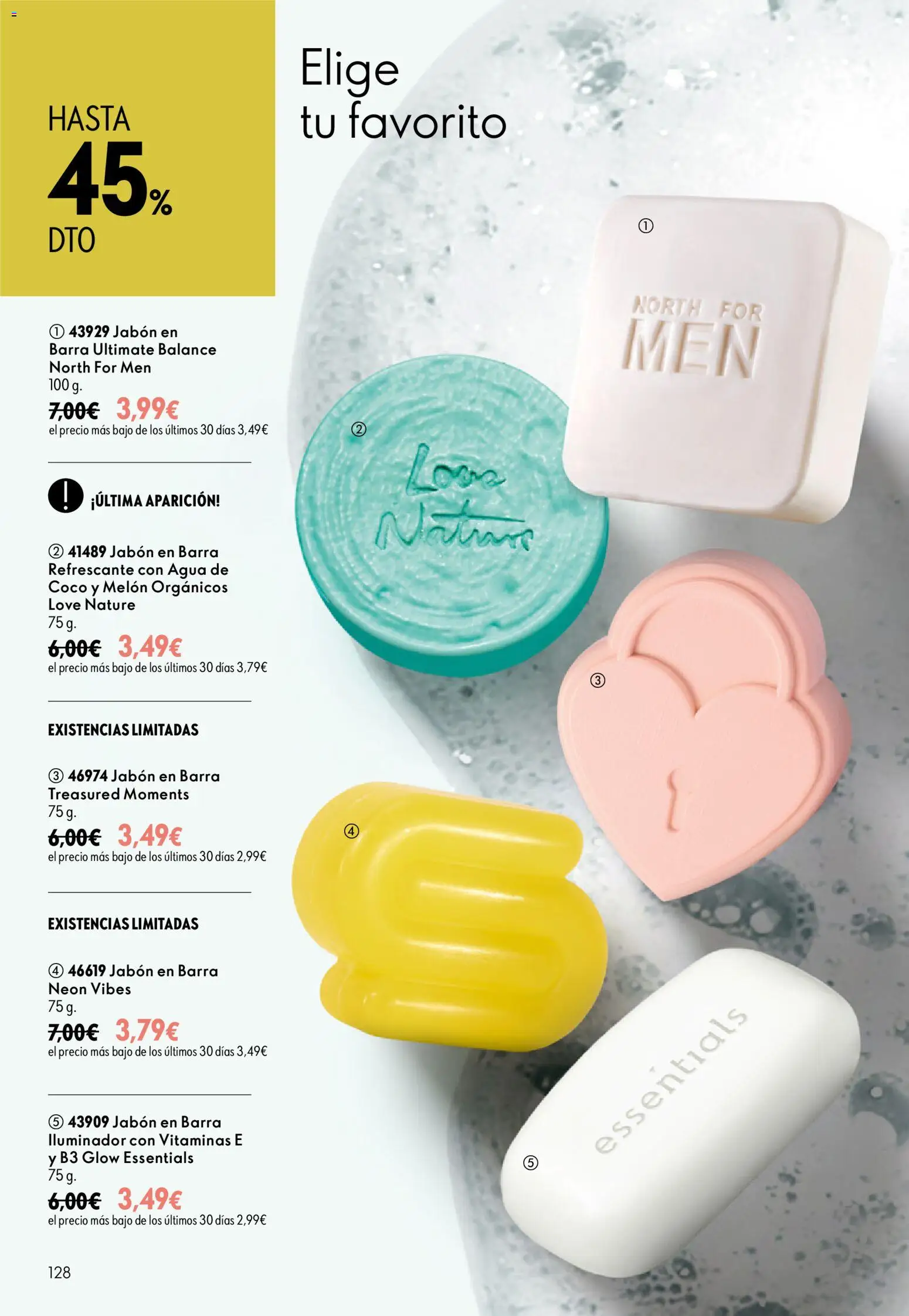Oriflame - Catálogo Campaña 11 │ válido desde el 05/08/2026 | Página: 128 | Productos: Φορτιστής, Iluminador, Jabón, Τυρόπιτα