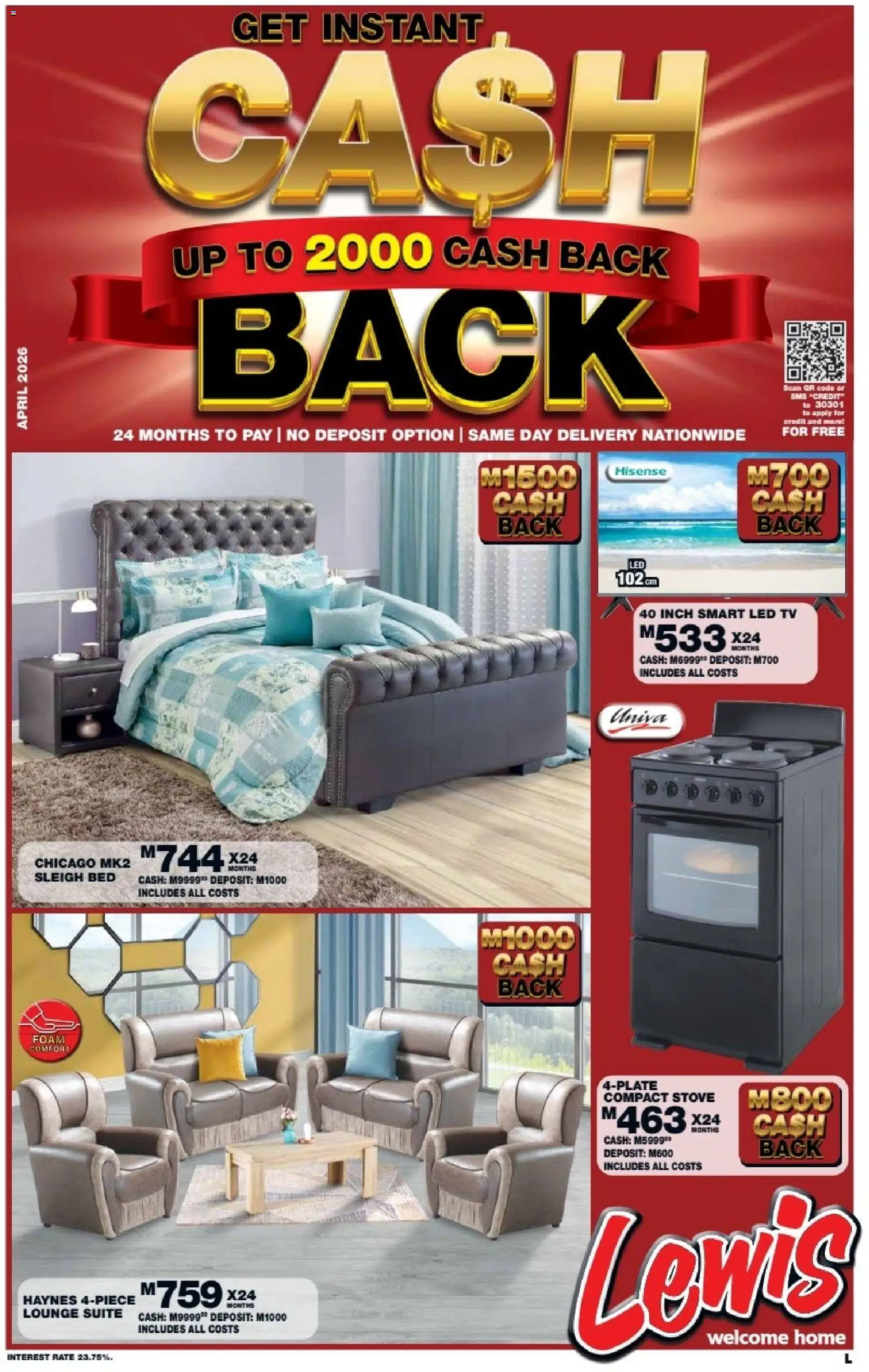 New Lewis Stores catalogue – valid from 13.04.2026 | Page: 1