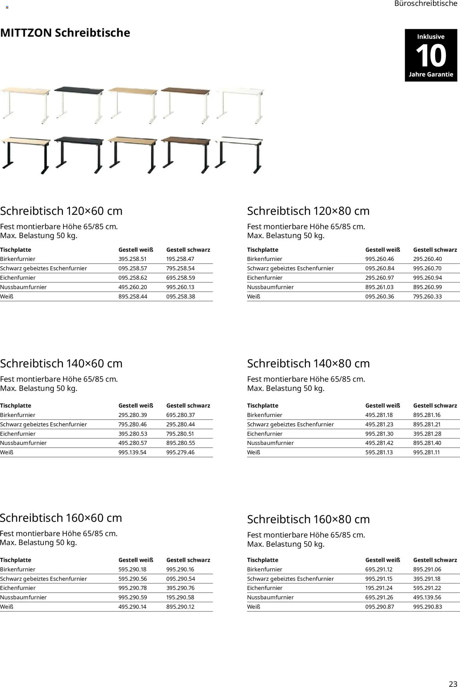 Ikea Büroeinrichtung – gültig ab 01.04.2026 | Seite: 23