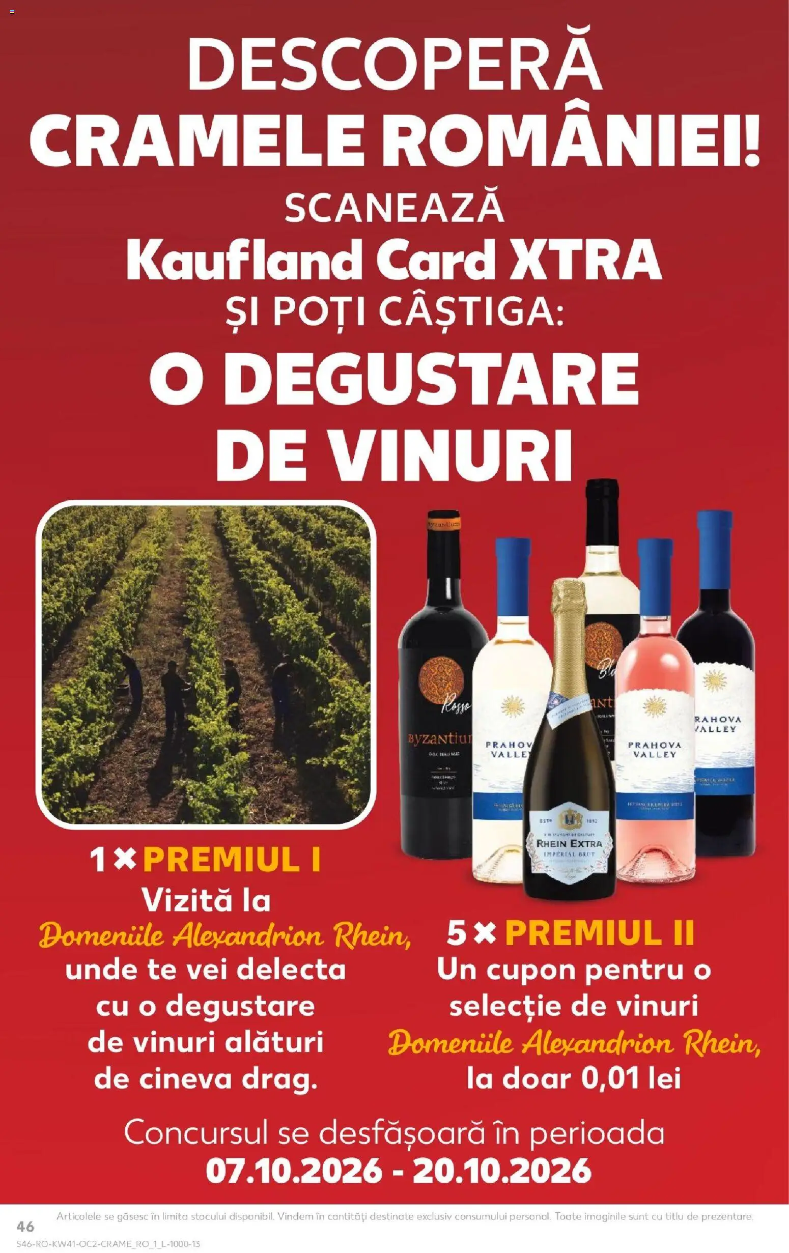 Kaufland RO akciós ujság - amely érvényes a következő dátumtól: 2026.10.07. | Oldal: 46