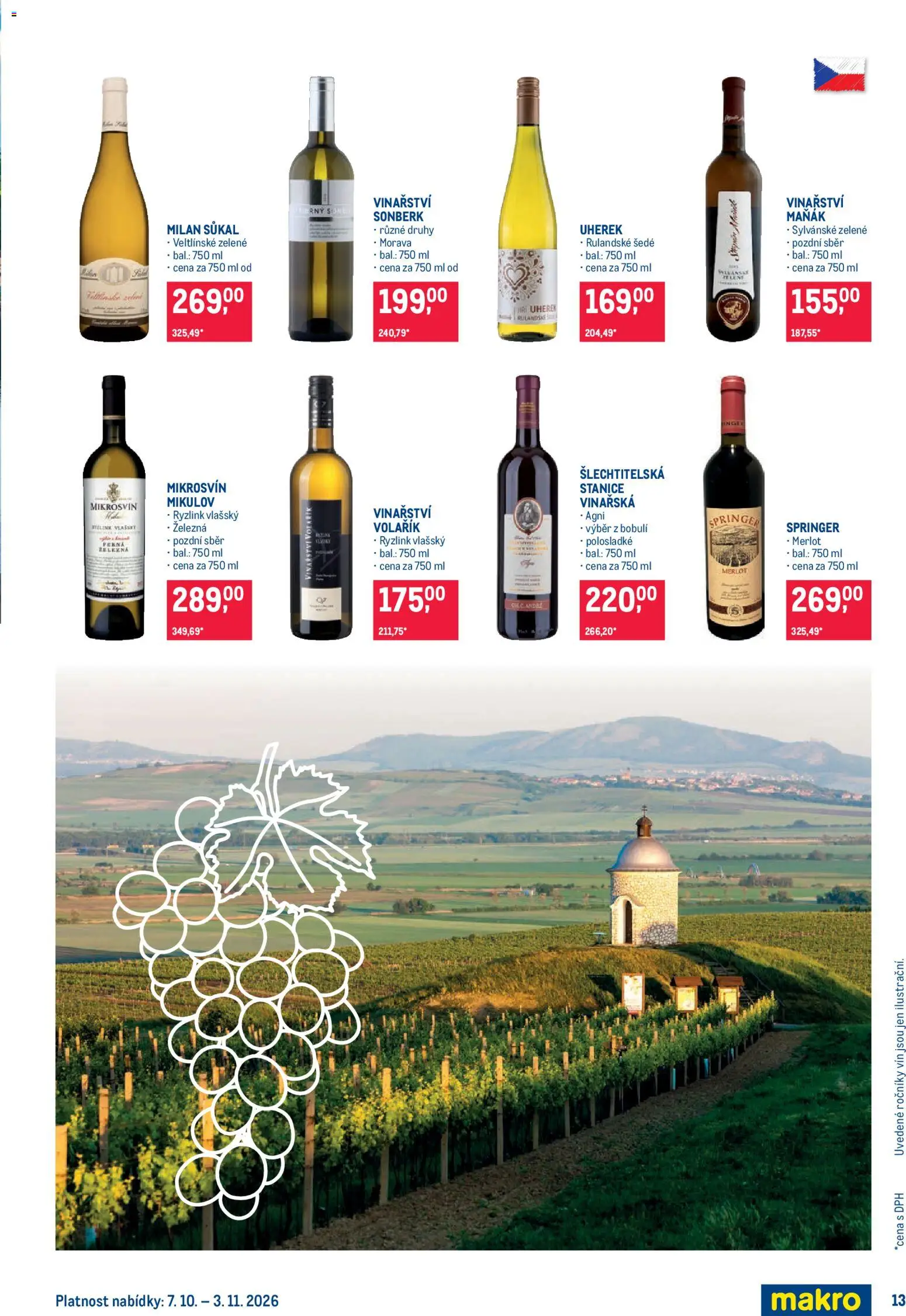 Makro leták - Pro milovníky jídla od 07.10.2026 | Strana: 13 | Produkty: Merlot