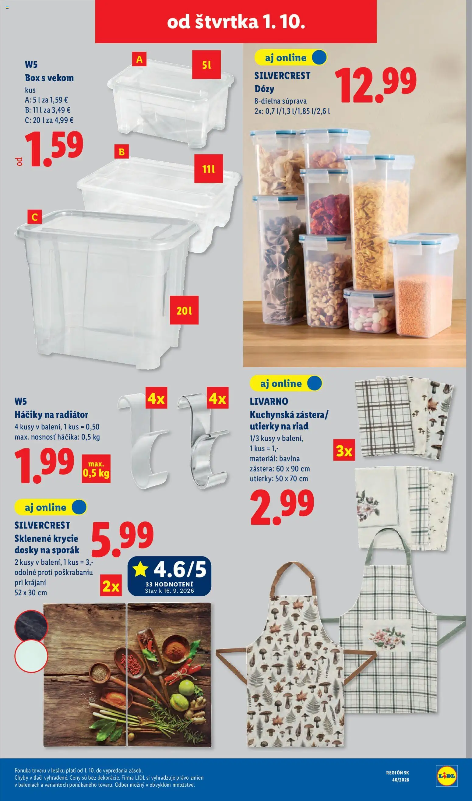 Nové Lidl akcie – leták je platný od 28.09.2026 | Strana: 91