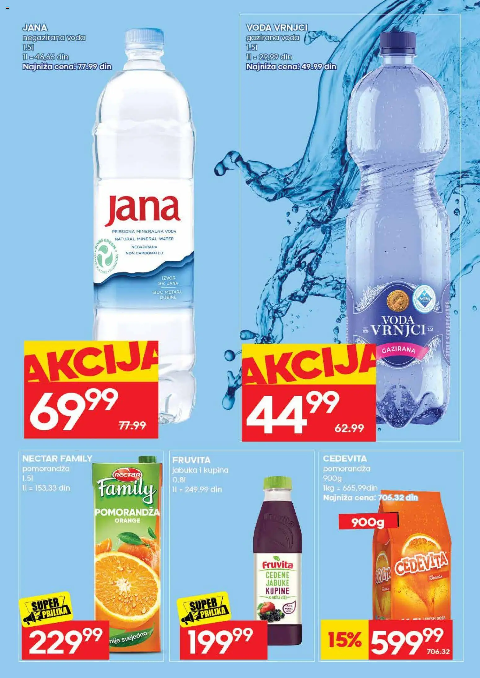 Idea katalog - važi od 30.07.2026 | Strana: 24 | Proizvode: Fruvita, Voda, Pomorandza, Jabuke