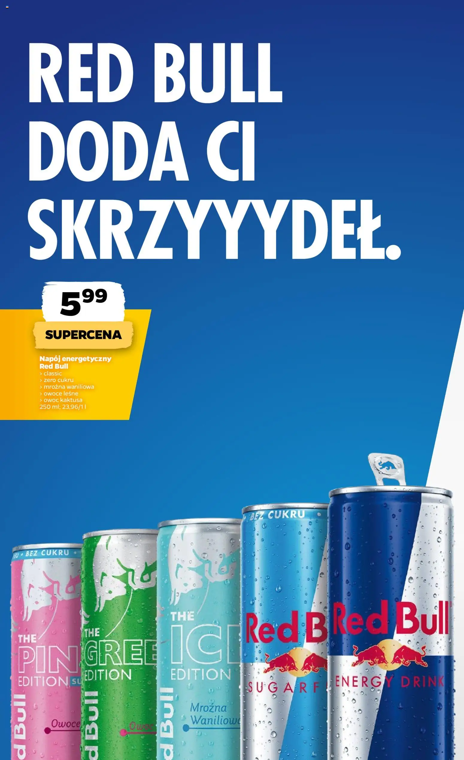 Netto gazetka od czwartku od 23.07.2026 | Strona: 17 | Produkty: Red bull, Owoce