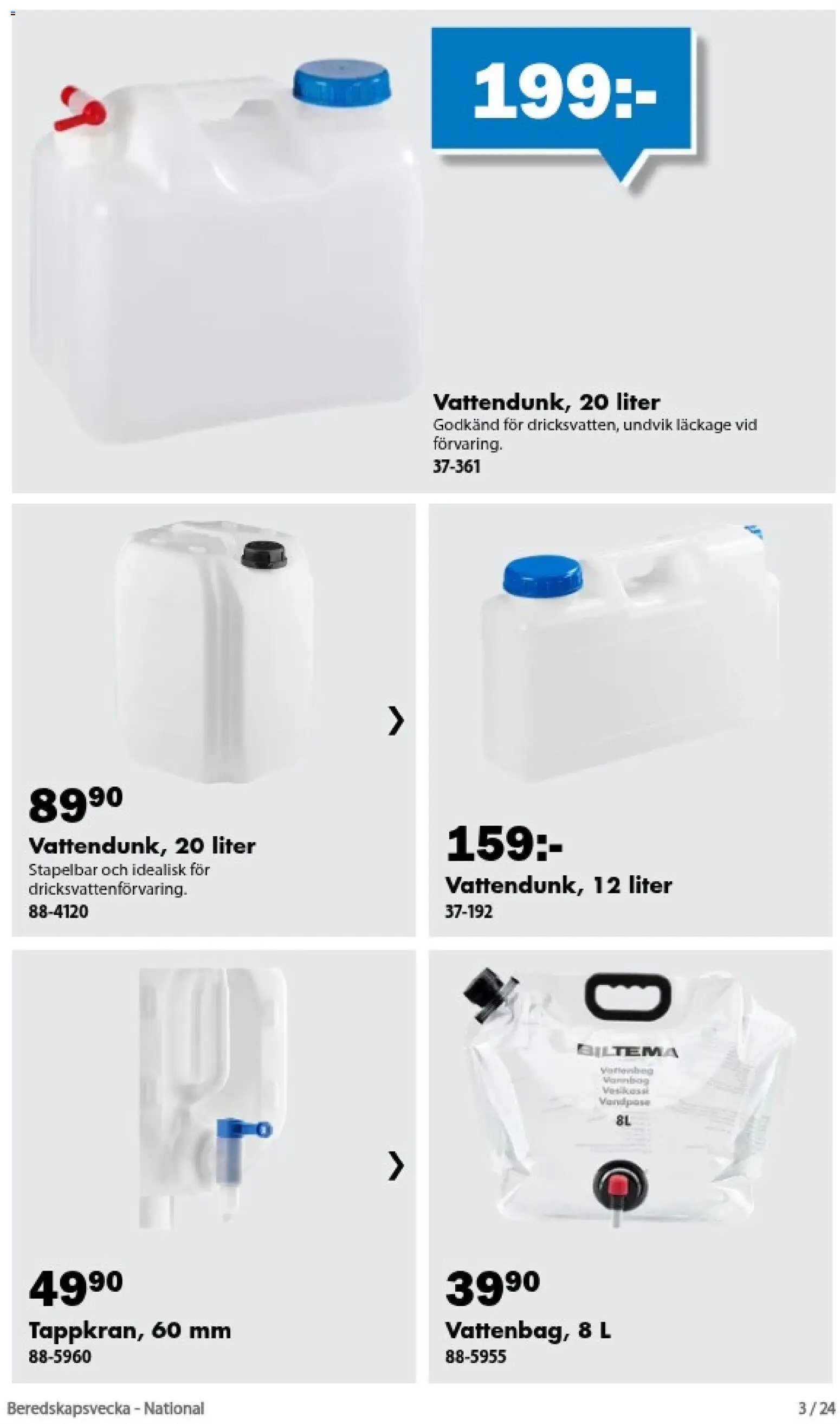 Biltema reklamblad aktuell från 20/09/2026 | Sida: 3