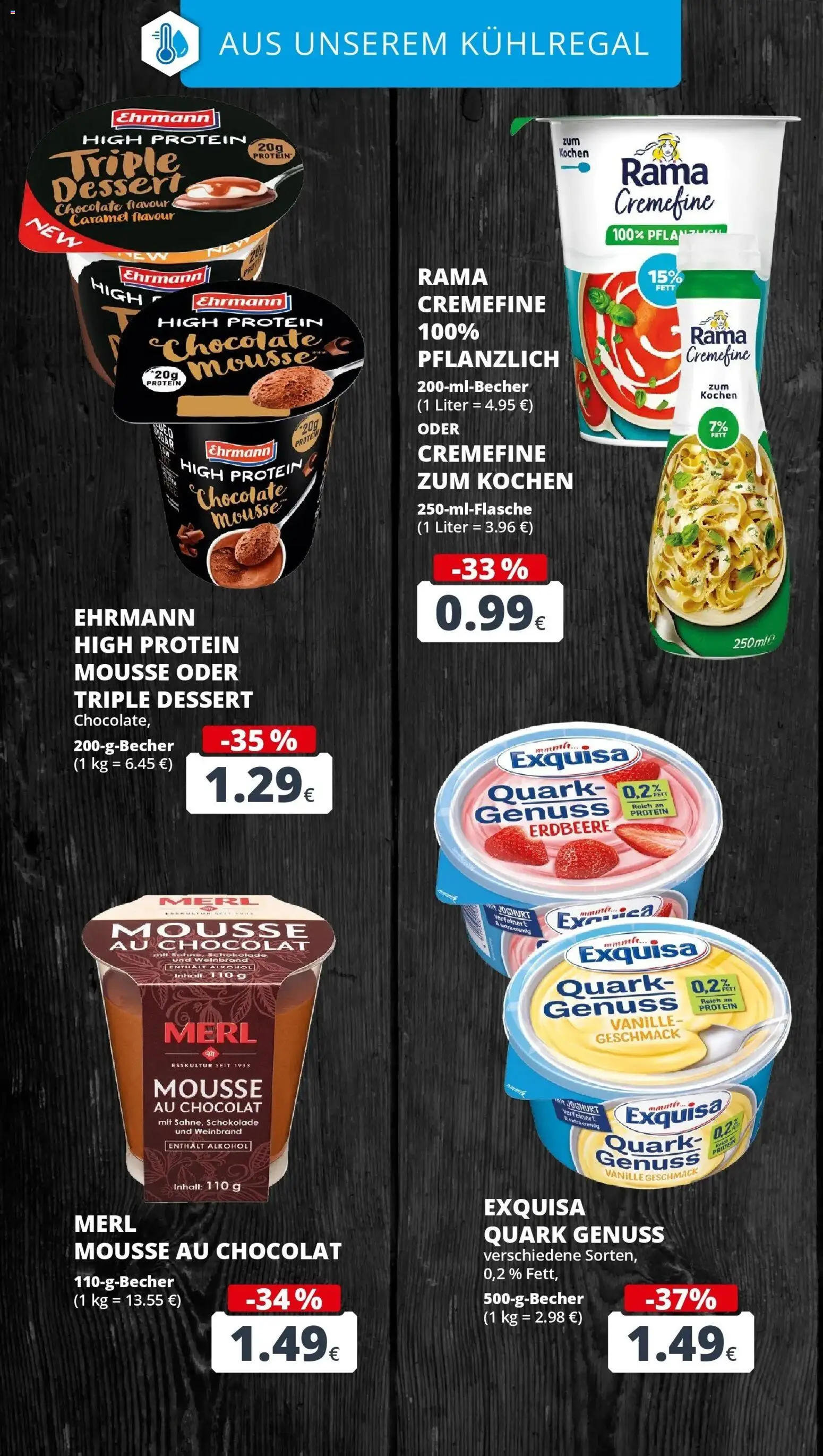 REWE Prospekt ab 28.09.2026 zum Blättern » Angebote | Seite: 17 | Produkte: Rama, Schokolade, Vanille, Alkohol