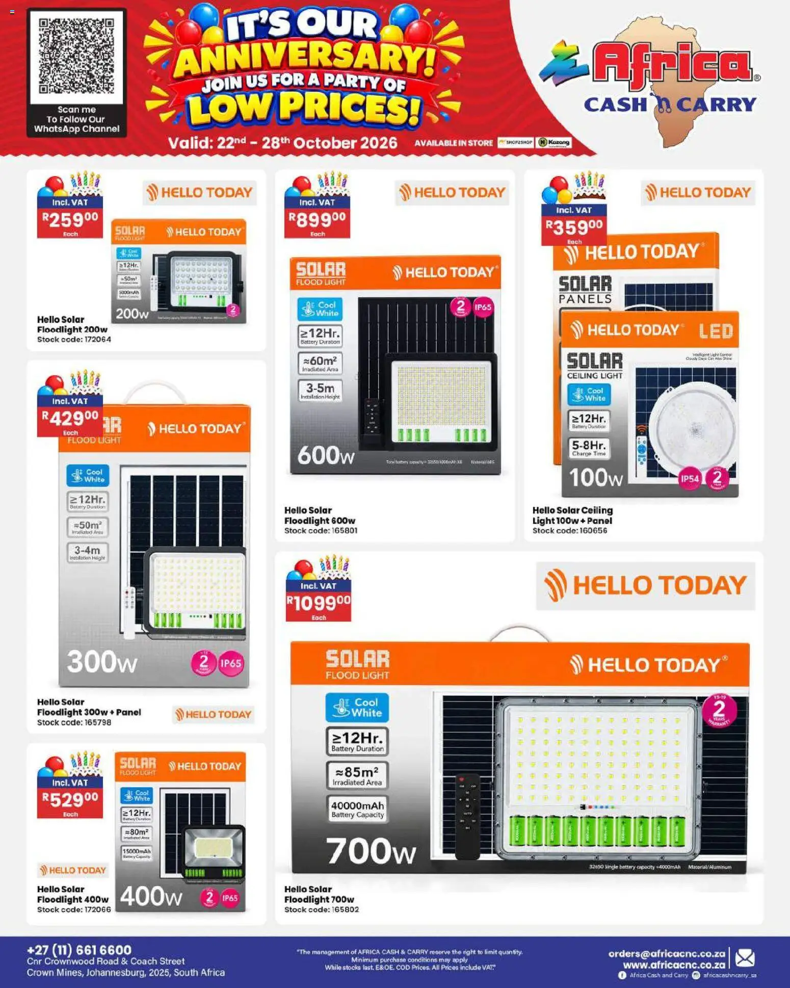 New Africa Cash & Carry catalogue – valid from 22/10/2026 | Page: 55