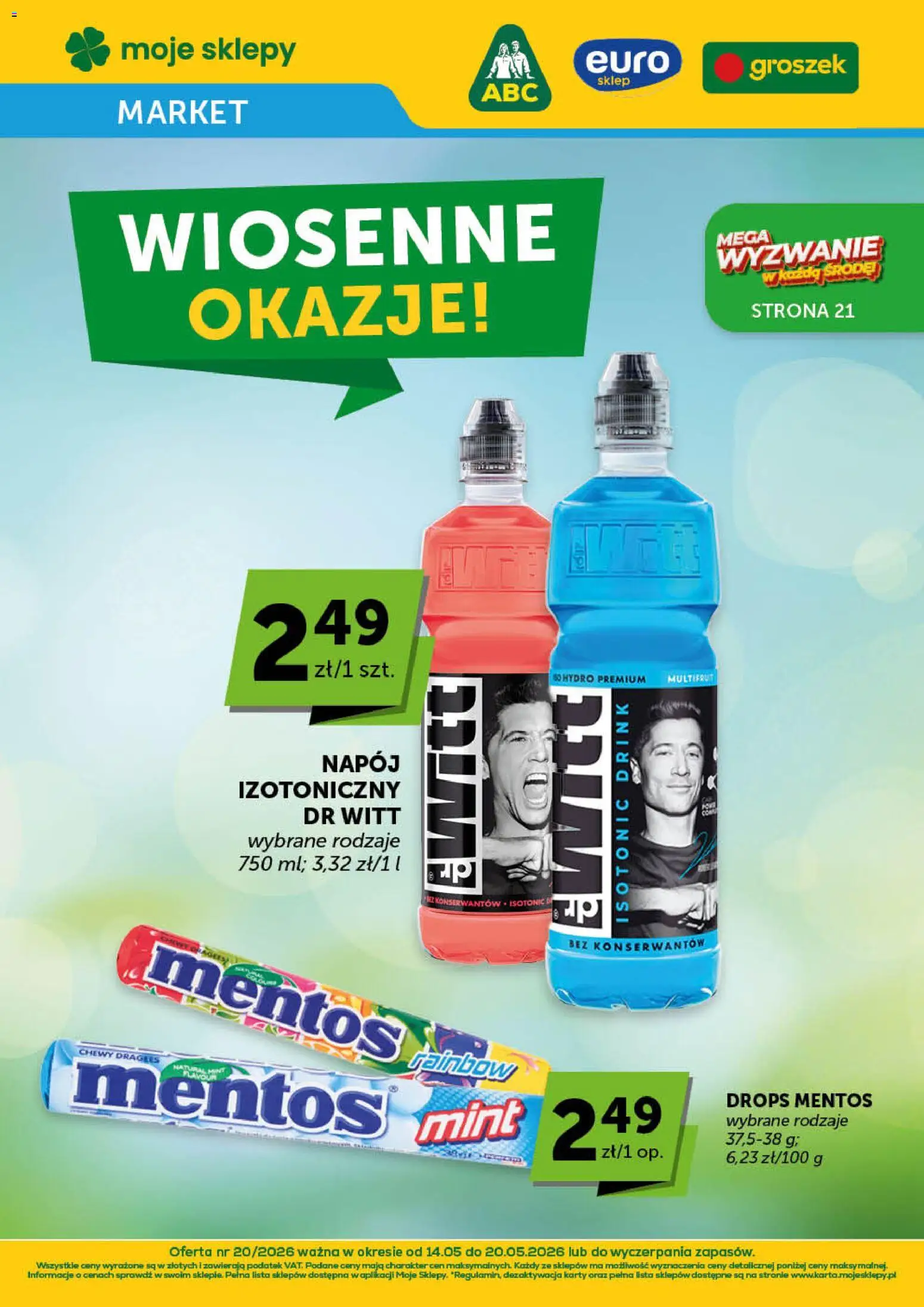 ABC gazetka - Market od 14.05.2026 | Strona: 1 | Produkty: Groszek