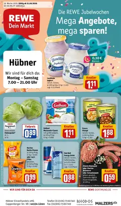Rewe Prospekt Lünen ab 21.09.2026 gültig