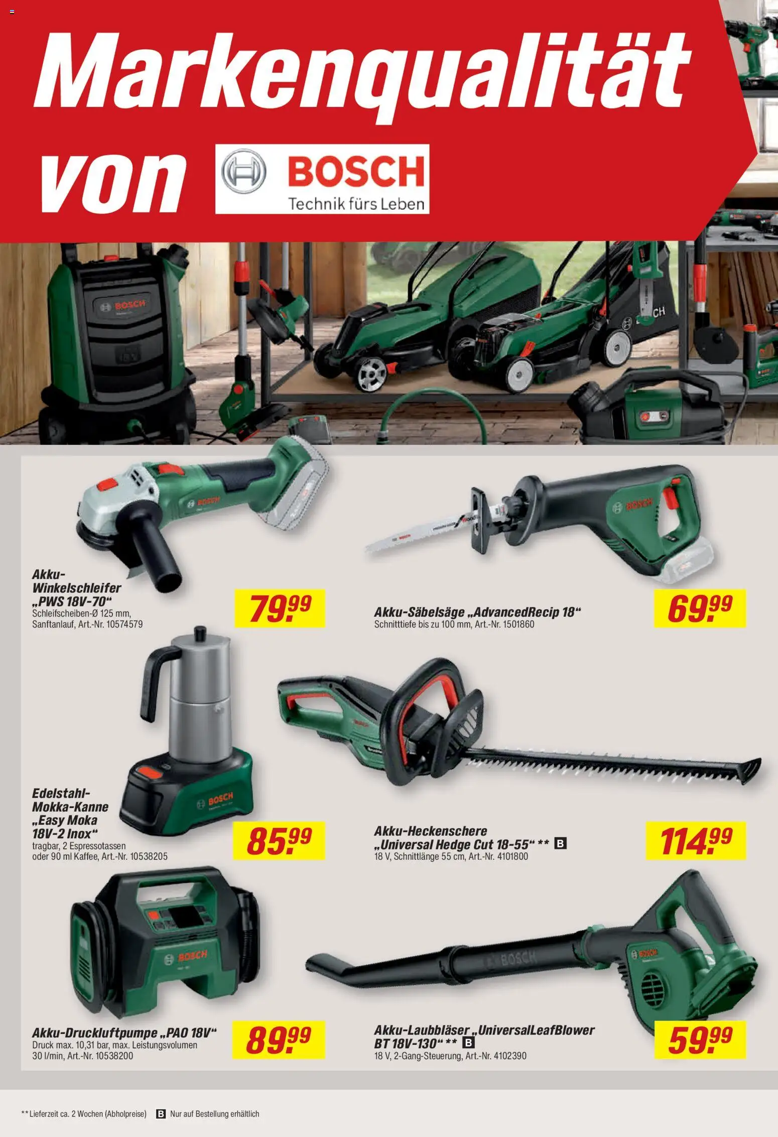 Toom Baumarkt Prospekt – gültig ab 12.10.2026 | Seite: 8 | Produkte: Bosch