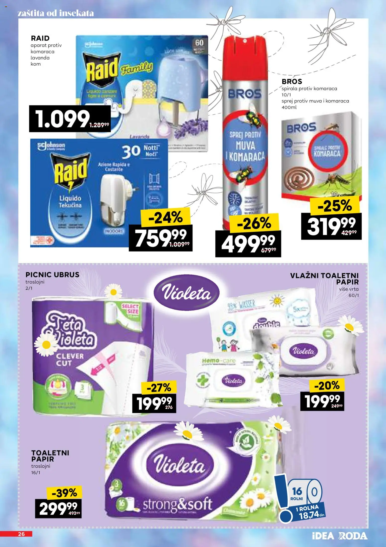 Idea katalog - važi od 14.05.2026 | Strana: 26 | Proizvode: Ubrus