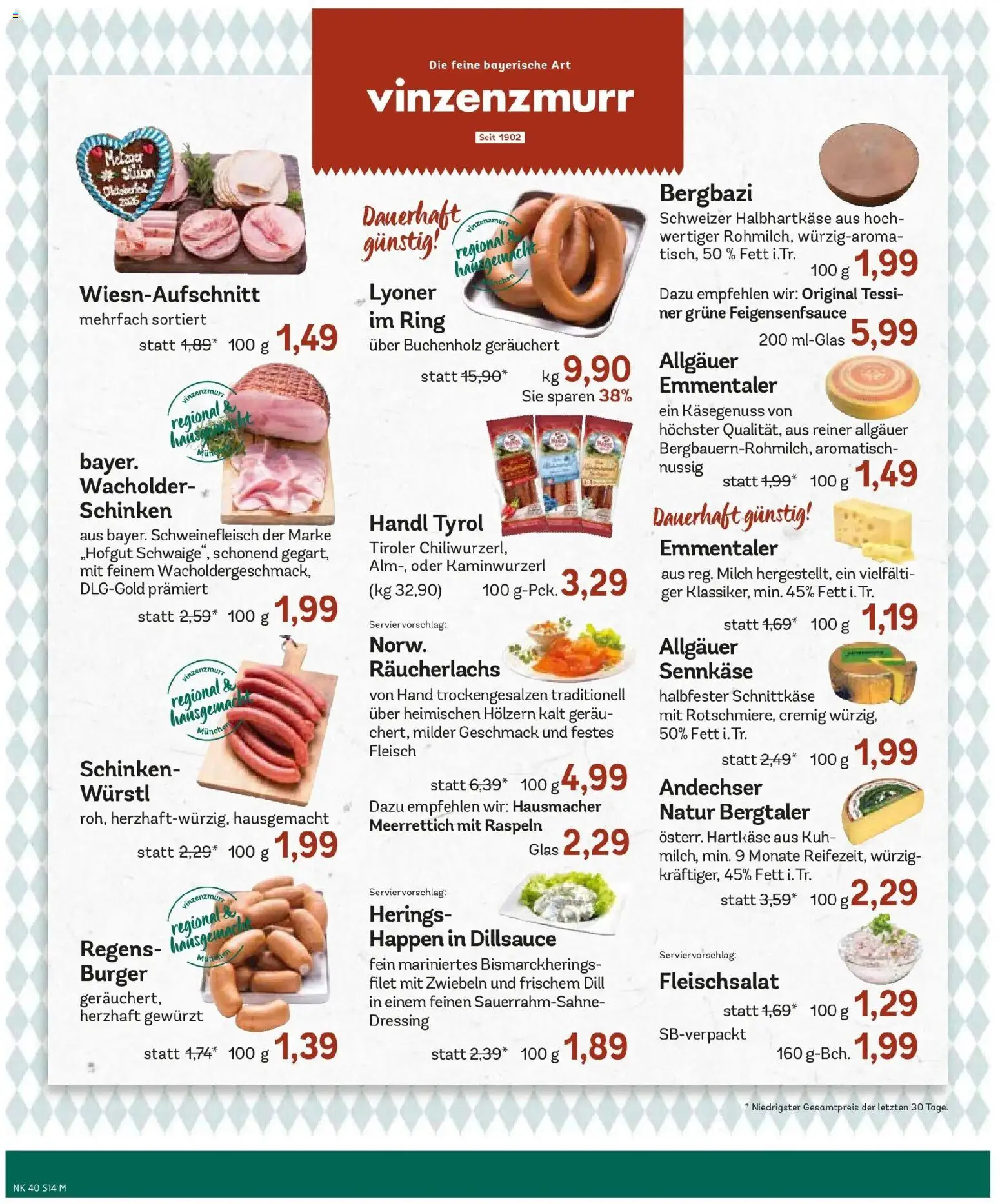 Edeka Prospekt Haar (ab 28.09.2026) » Angebote Online | Seite: 16 | Produkte: Würstl, Burger, Räucherlachs, Zwiebeln