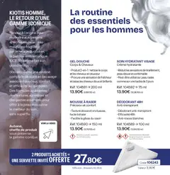 Stanhome - Prévisualisation de Stanhome catalogue valide à partir de 29/06/2026 | Page: 30 | Produits: Vidéo, Rasoir, Crème hydratante, Crème