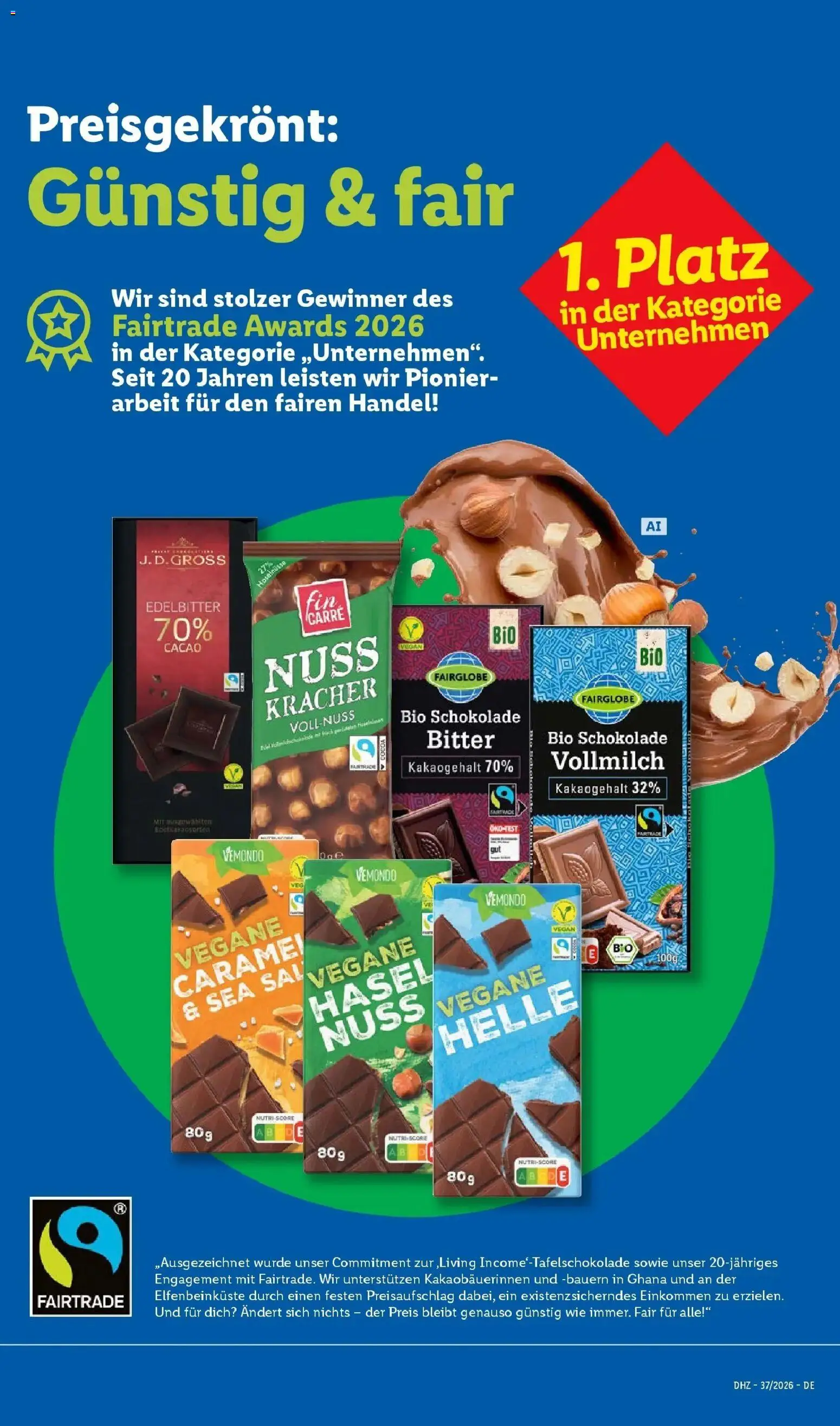 Lidl Prospekt Grimma (ab 07.09.2026) zum Blättern » Angebote | Seite: 63 | Produkte: Schokolade