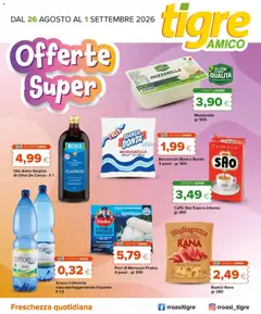 Anteprima del volantino Tigre volantino Amico Offerte Super valido a partire dal 26/08/2026