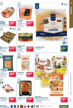 Náhled letáku Makro leták - Pro milovníky jídla od 20.05.2026 | Strana: 15 | Produkty: Čerstvé těstoviny, Focaccia, Lasagne, Camembert