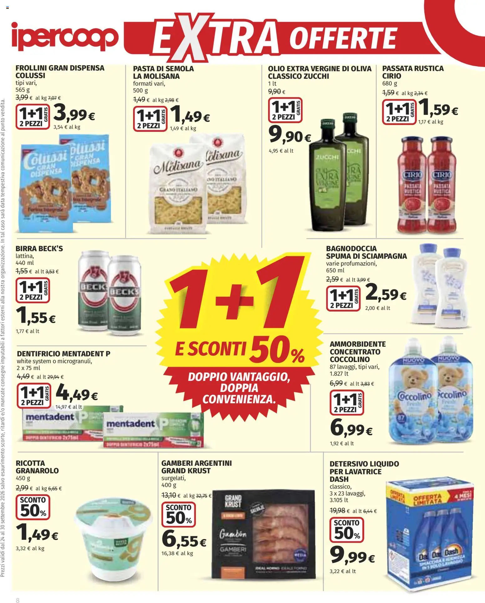 Volantino Ipercoop del 24/09/2026 | Pagina: 8