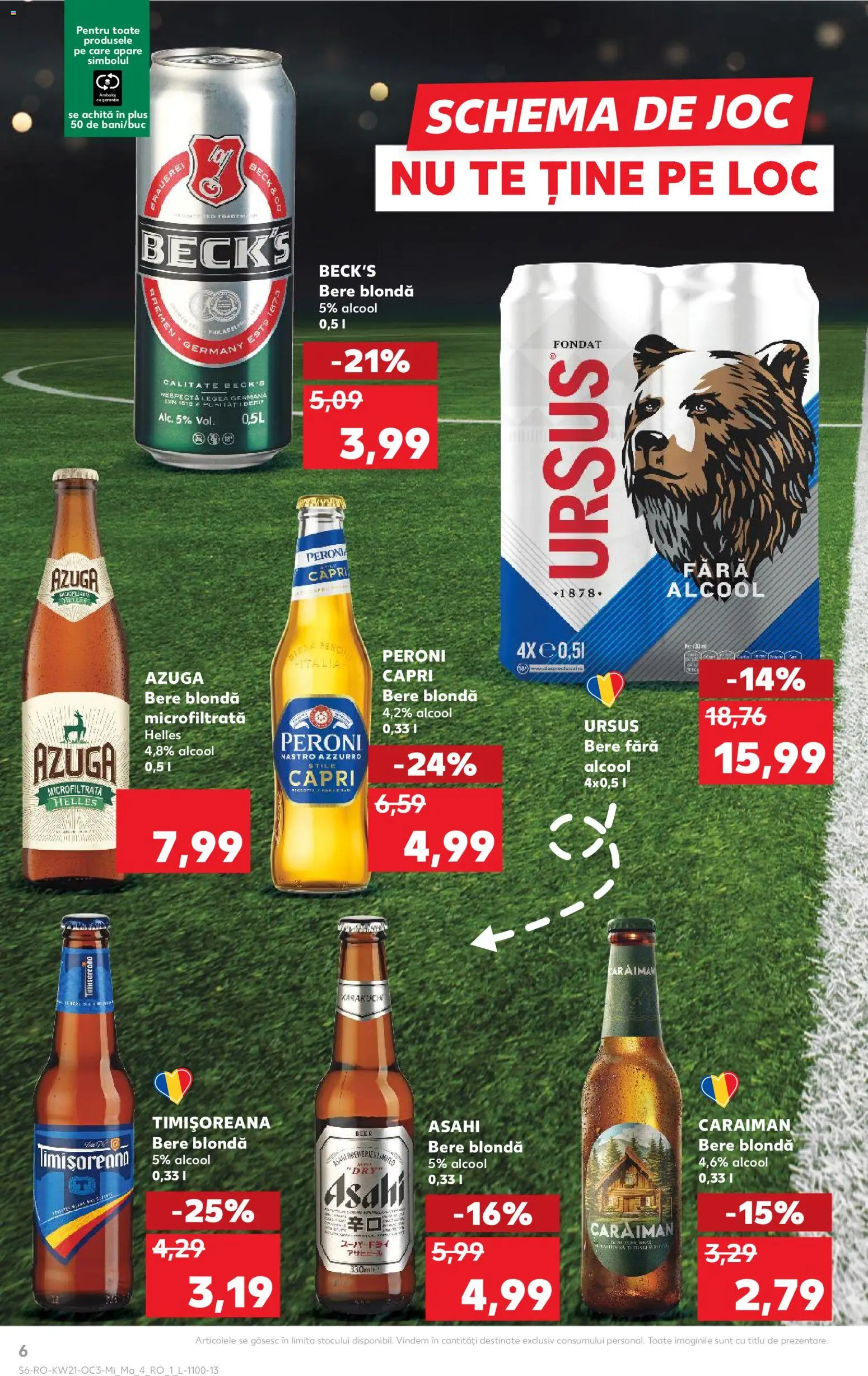 Noul catalog Kaufland – valabil de la 20.05.2026 | Pagină: 6 | Produse: Joc, Bere