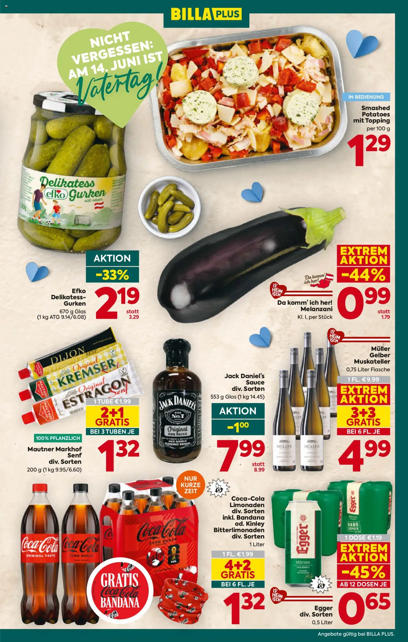 Billa Plus Flugblatt gültig ab 11.06.2026 | Seite: 7 | Produkte: Gurken, Whiskey