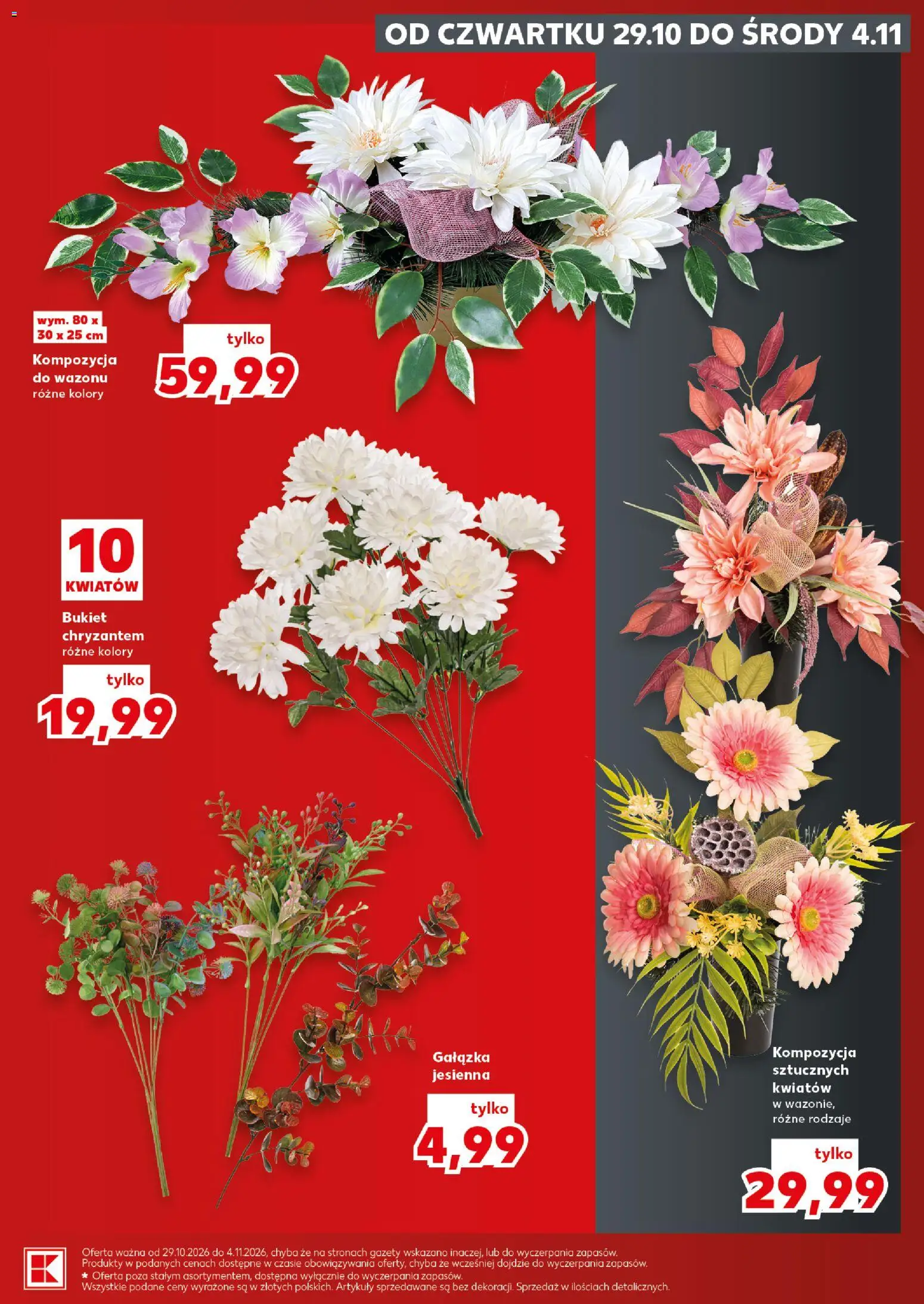 Kaufland Polsko leták - Katalog znicze od 29.10.2026 | Strana: 19