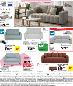 Conforama - Prévisualisation de Conforama catalogue valide à partir de 09.06.2026 | Page: 26 | Produits: Meuble, Mousse, Suspension, Canapé convertible