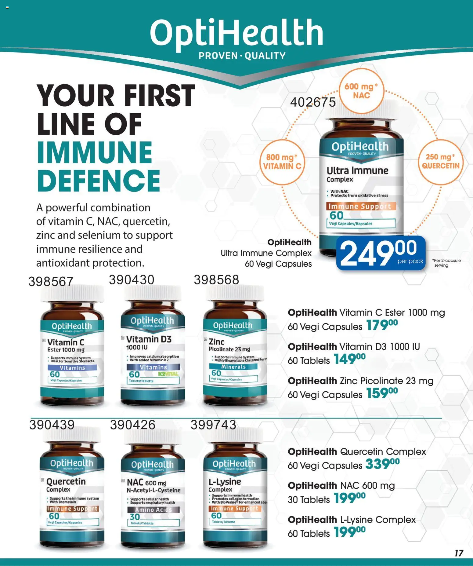 New Clicks catalogue – valid from 23/06/2026 | Page: 17 | Products: Vitamins