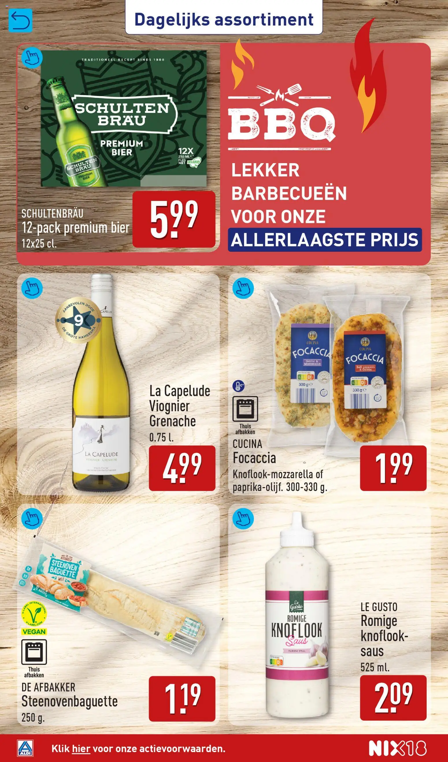 {H1} | Pagina: 24 | Producten: Bier, Fles, Saus, Knoflook