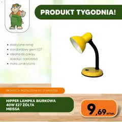 Pogląd oferty "Hipper gazetka" - ważna od 21.09.2026 | Strona: 2 | Produkty: Lampka biurkowa