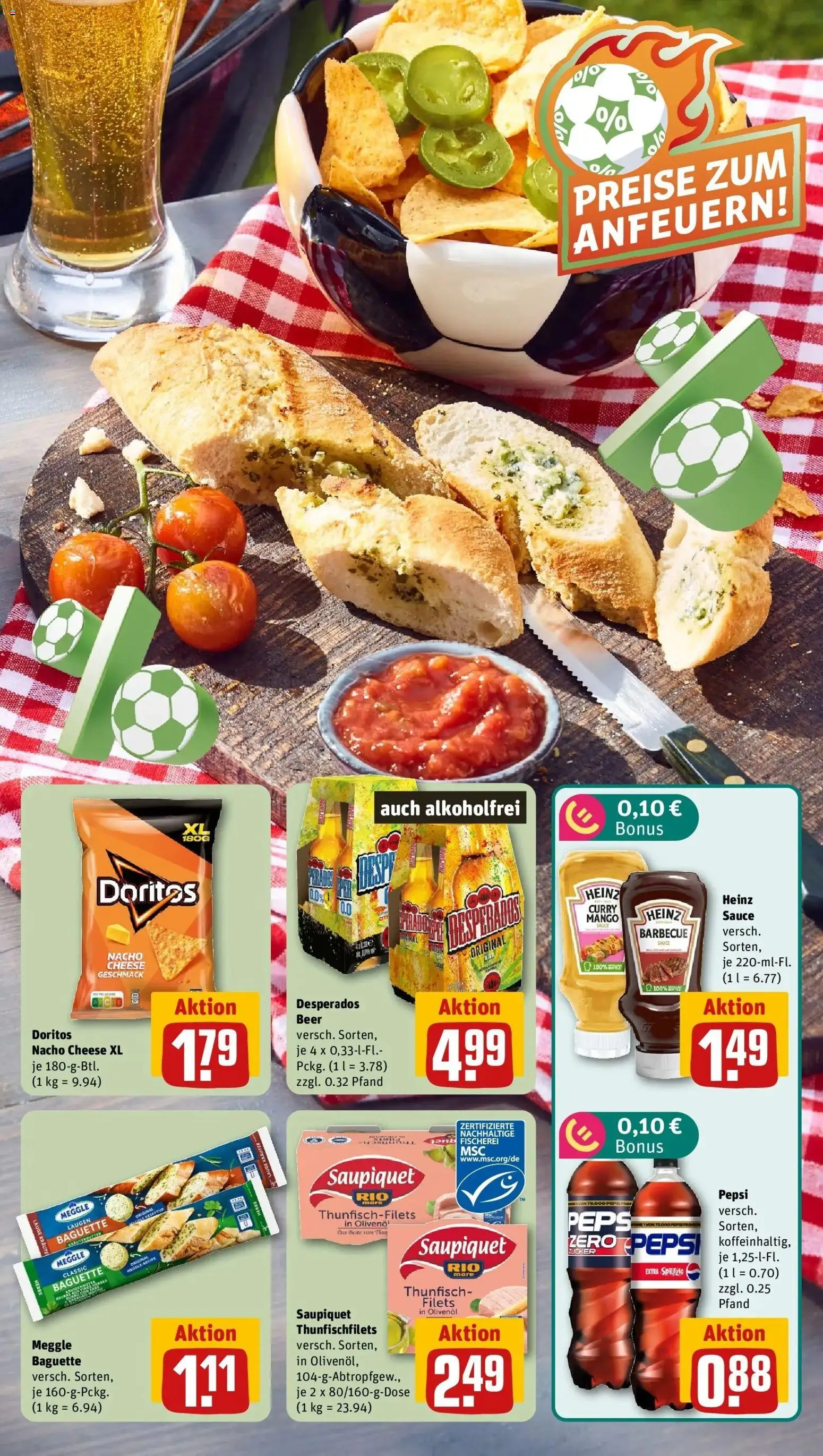 Rewe Prospekt Hamburg / Neustadt – gültig ab 13.07.2026 | Seite: 5 | Produkte: Olivenol, Baguette, Mango, Desperados