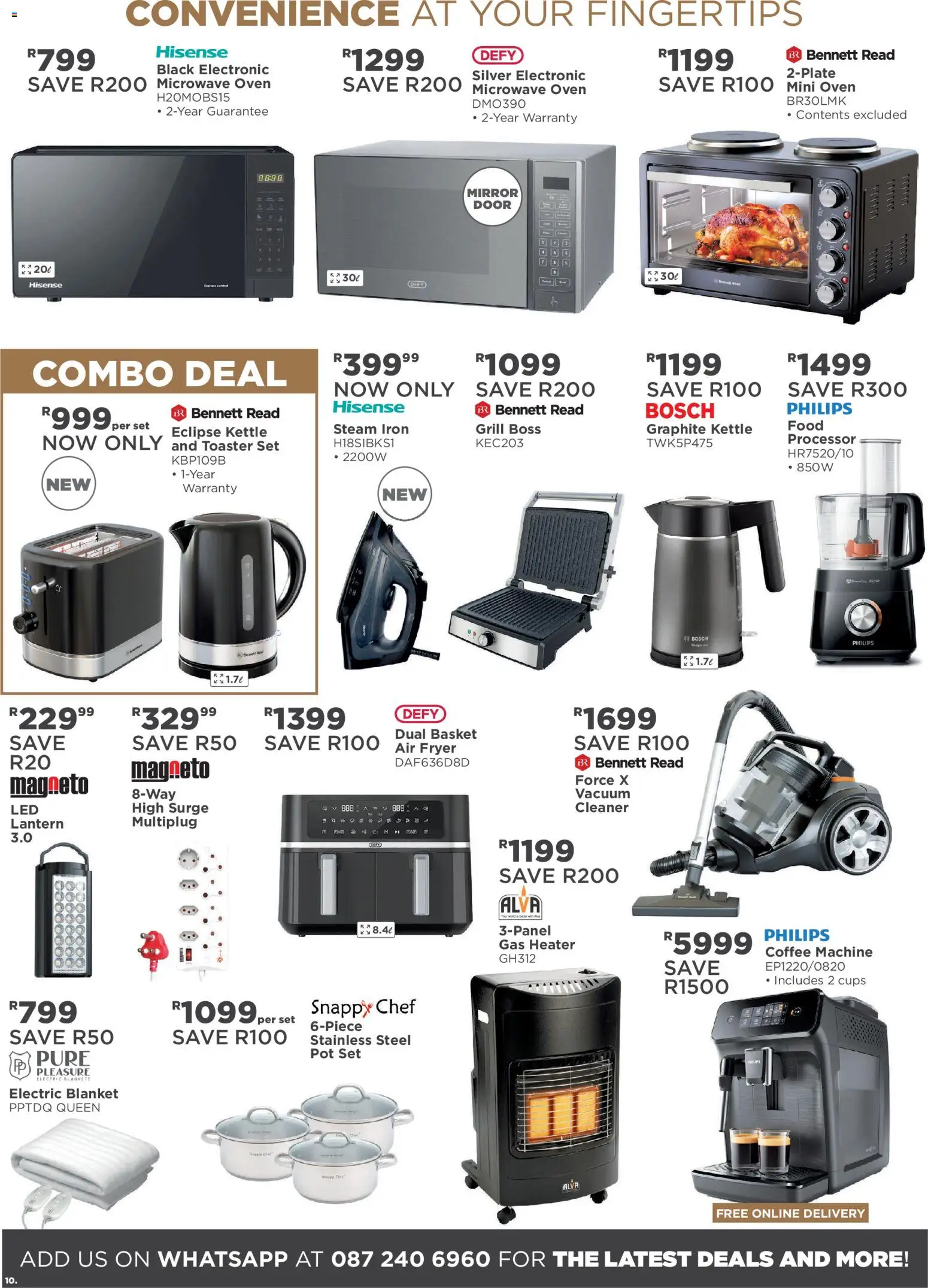 New House and Home catalogue – valid from 08.06.2026 | Page: 10 | Products: Oven, Microwave oven, Fryer, Air fryer