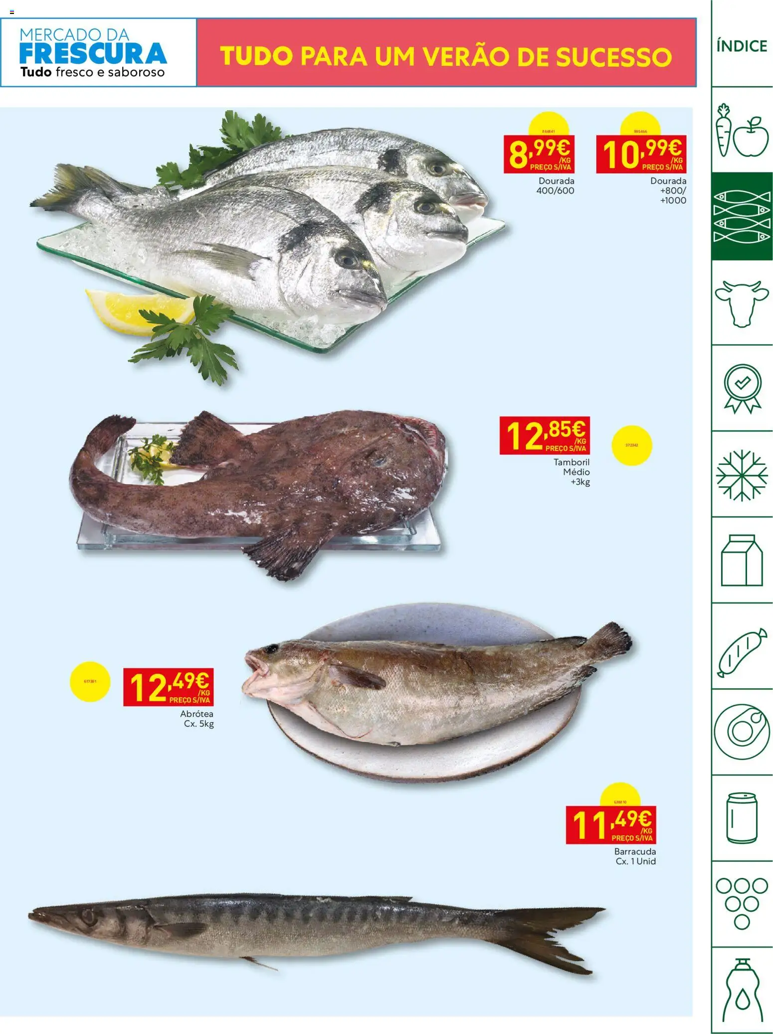Recheio Horeca Madeira │ válido de 21/07/2026 | Página: 5 | Produtos: Dourada, Tamboril