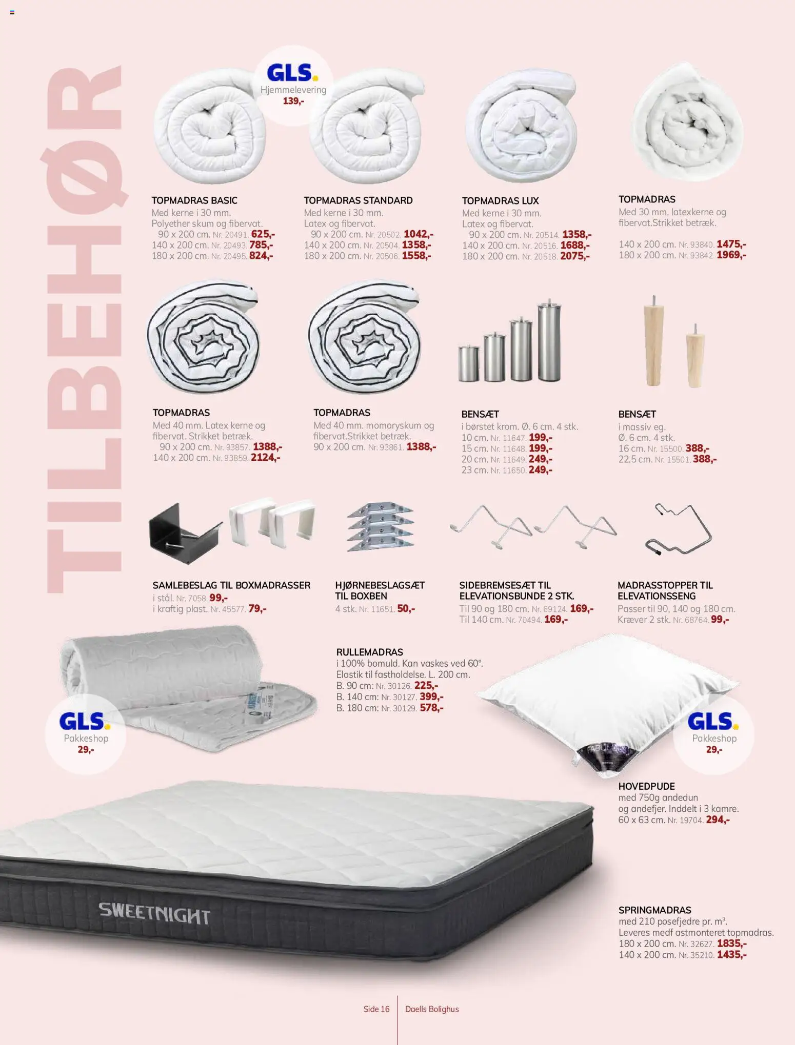 Daells Bolighus tilbudsavis – gyldig fra 10.06.2026 | Side: 16 | Produkter: Elevationsseng