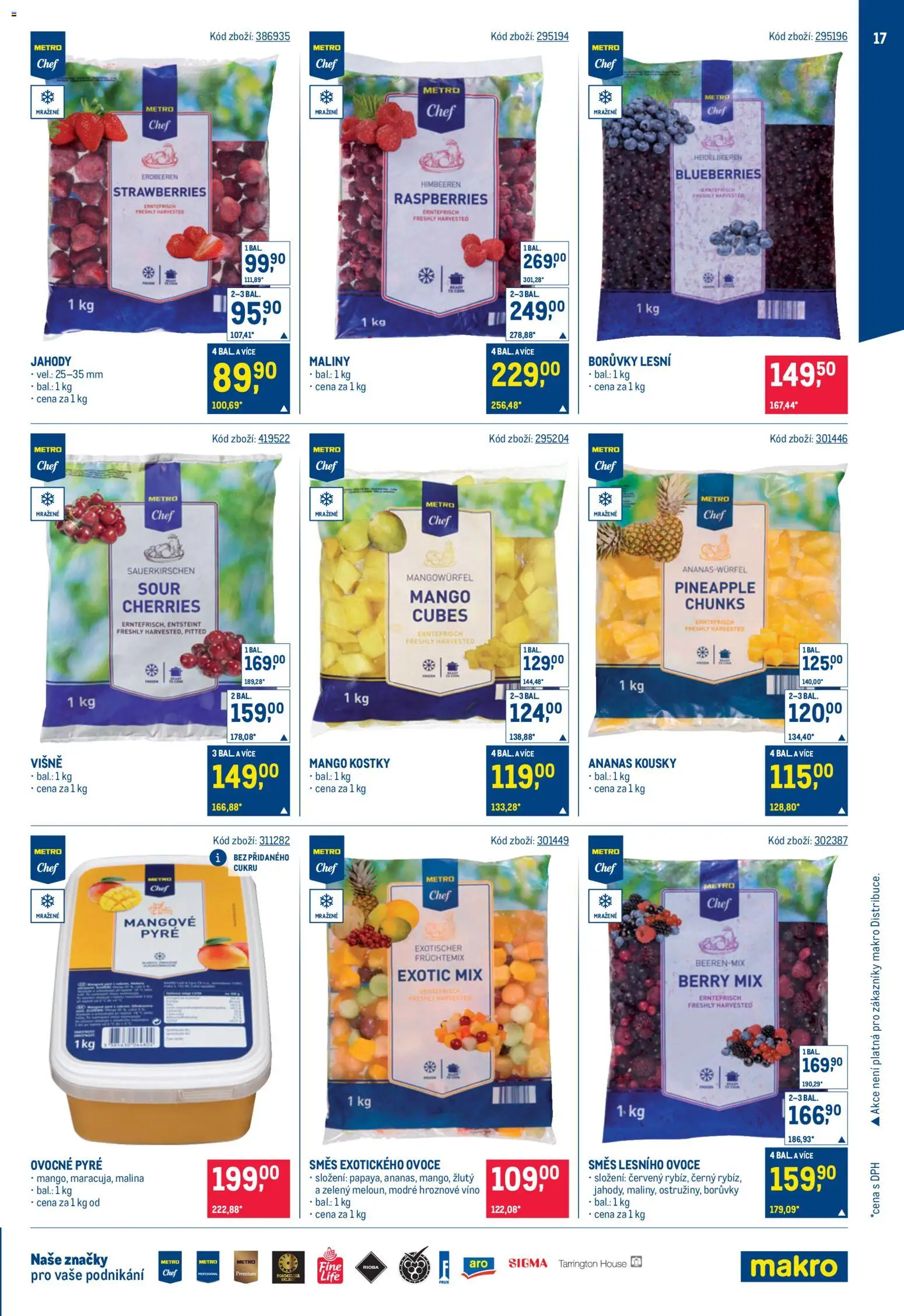 Makro leták - Zmrzliny od 01.07.2026 | Strana: 17